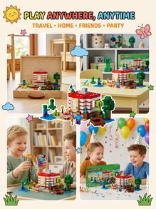 LEGO منزل الأدغال TNT من ماينكرافت® للأطفال 8 سنوات فما فوق 21275 - متعدد الألوان - مشاهدة 5