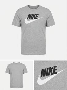Nike Men Sports Tees & Tanks Durable Comfortable Versatile Gym Daily Weekend AR5004-063 - Dark Grey - View 4