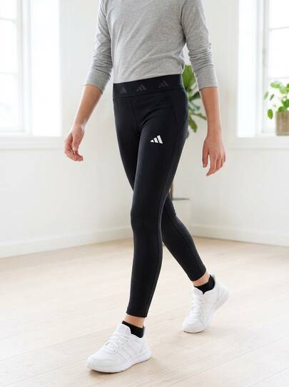 Adidas Tween Girls Leggings Versatile Soft Supportive Home Sports Running JF3756