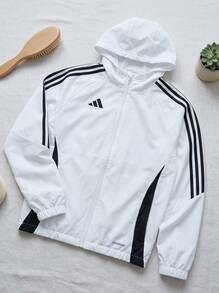 Adidas Tween Boys Sweatshirts Durable Comfortable Versatile Weekend Training Casual IM8799 - White - View 2