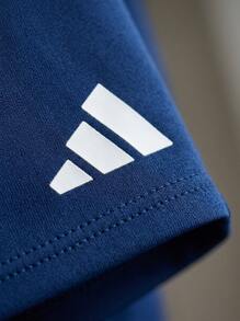 Adidas Tween Boys Shorts Moisture-Wicking Durable Lightweight Running Beach Sports JN7173 - Navy Blue - View 5