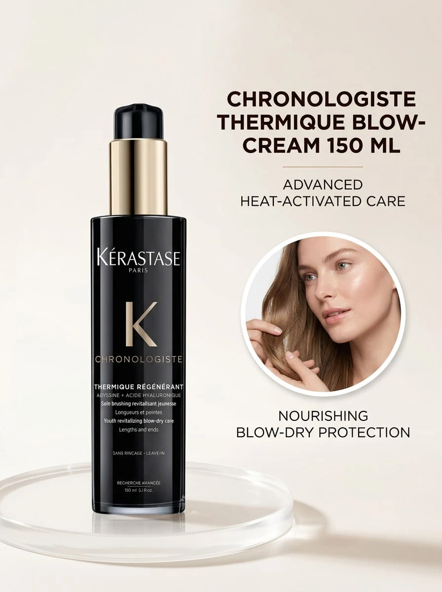 Kérastase Chronologiste Thermique Blow-Dry Cream 150 Ml - Clear - View 1