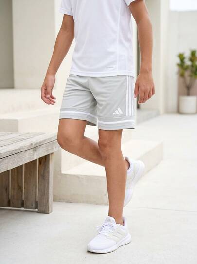 Adidas Tween Boys Shorts Comfortable Classic Fit Stretchy Weekend Summer Gym JN5457
