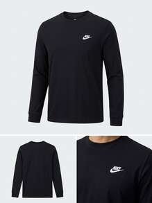 Nike Men Sports Tees & Tanks Breathable Classic Fit Quick-Dry Training Casual Outdoor AR5193-010 - Black - View 4