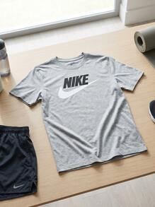 Nike Men Sports Tees & Tanks Durable Comfortable Versatile Gym Daily Weekend AR5004-063 - Dark Grey - View 2
