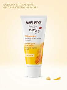 Weleda Calendula Nappy Change Cream 2.8oz/81g – Diaper Rash Cream, Soothing, For Newborns, Calendula, Suitable For Diaper Changes - Multicolor - View 2