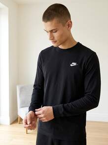 Nike Men Sports Tees & Tanks Breathable Classic Fit Quick-Dry Training Casual Outdoor AR5193-010 - Black - View 1