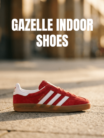 Adidas Pantofi sport casual pentru bărbați Gazelle, responsivi, durabili, stil clasic, pentru weekend și mers, albi, H06261