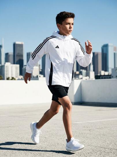 Adidas Tween Boys Sweatshirts Durable Comfortable Versatile Weekend Training Casual IM8799