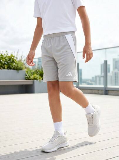 Adidas Tween Boys Shorts Breathable Soft Quick-Dry Training Casual Running IT2408
