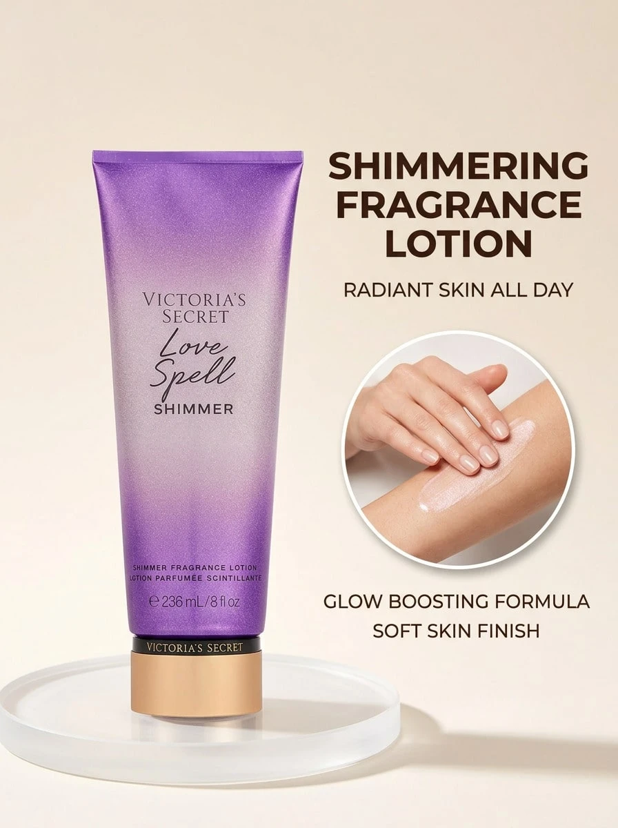 Victoria's Secret Love Spell Shimmer Body Lotion 236 Ml - Love Spell - View 1