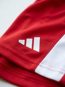 Adidas Tween Boys Shorts Quick-Dry Moisture-Wicking Durable Gym Daily Outdoor IR9367 - Red - View 5