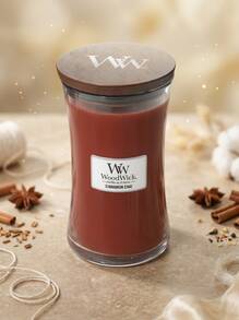 WoodWick Cinnamon Chai Large Hourglass Candle 610 G - Cinnamon Chai - View 1