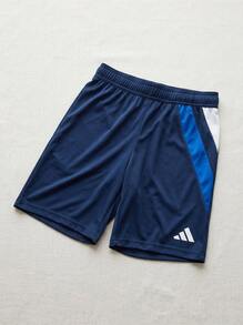 Adidas Tween Boys Shorts Breathable Soft Quick-Dry Beach Sports Weekend IK5725 - Dark Blue - Visa 2