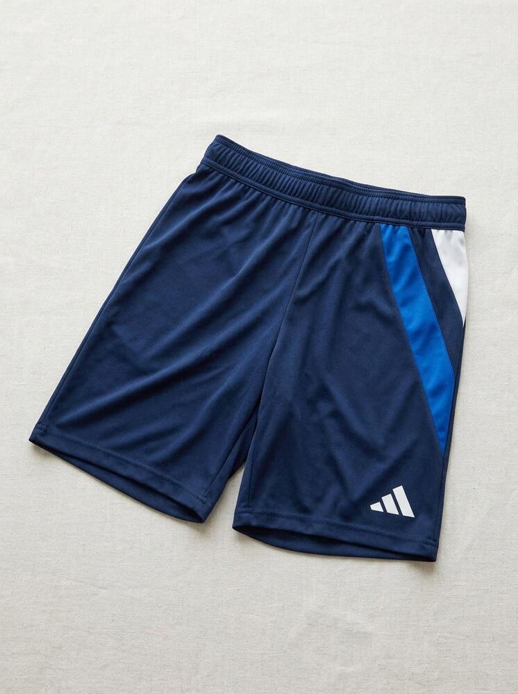 Adidas Tween Boys Shorts Breathable Soft Quick-Dry Beach Sports Weekend IK5725 - Dark Blue - View 2