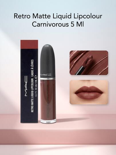 MAC أحمر شفاه سائل غير لامع ريترو من ماك 5 مل
