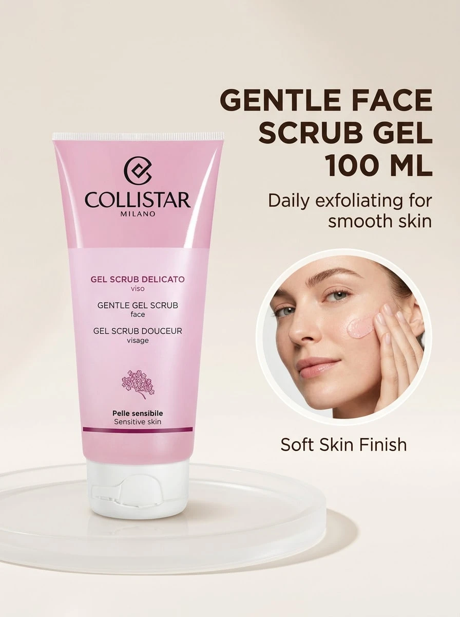 Collistar Gentle Face Scrub Gel 100 Ml - White - View 1