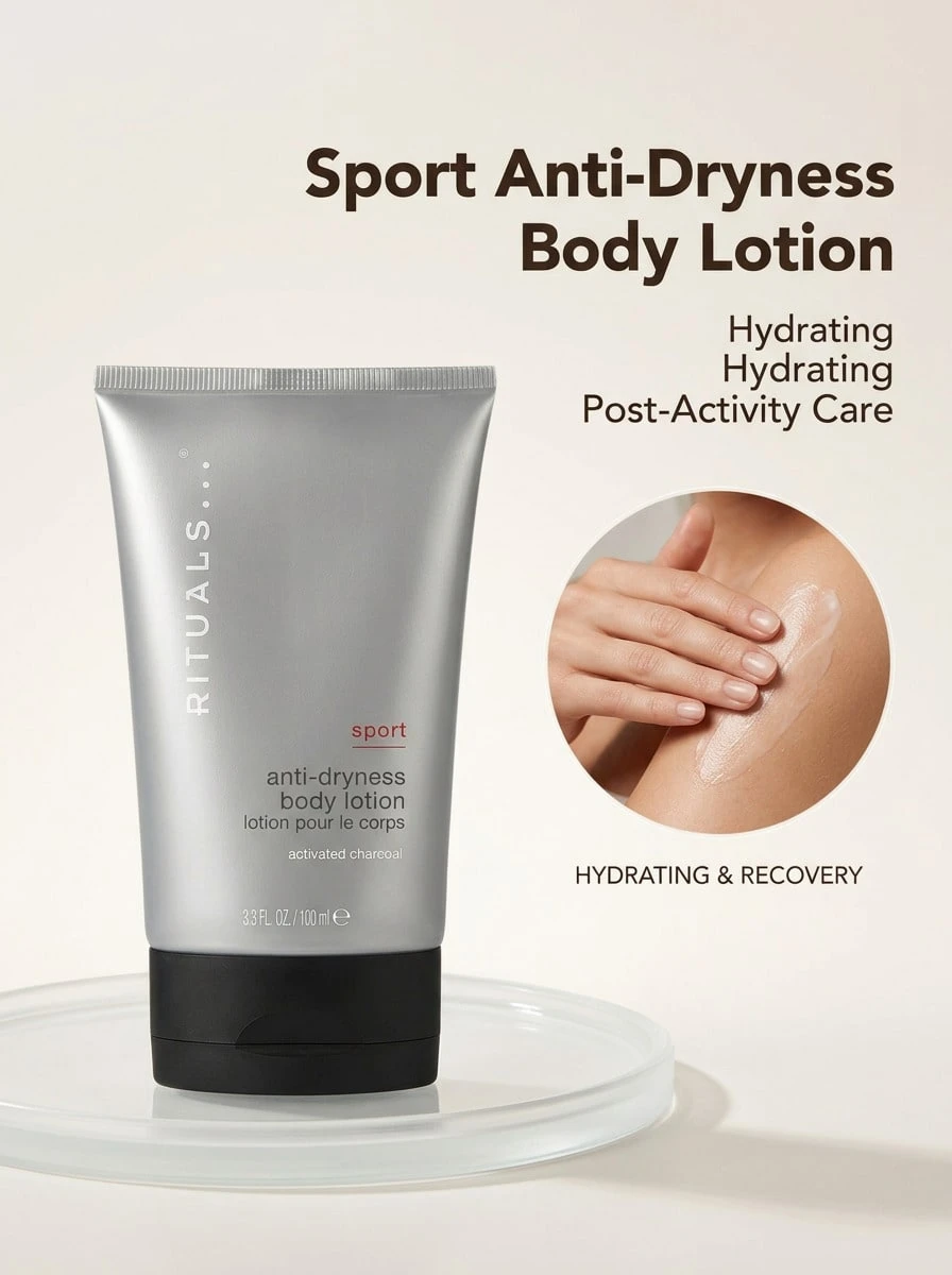 Rituals Sport Anti-Dryness Body Lotion - White - View 1