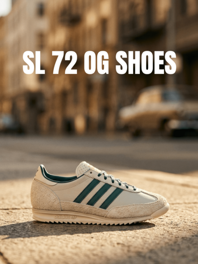 Adidas SL 72 Women Lässig Athletic Shoes Flexible Rubber Outsole Breathable Lässig Training Travel White IF1940