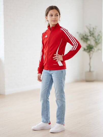 Adidas Tween Girls Jackets Durable Versatile Windproof Training Commuting Hiking IR7502