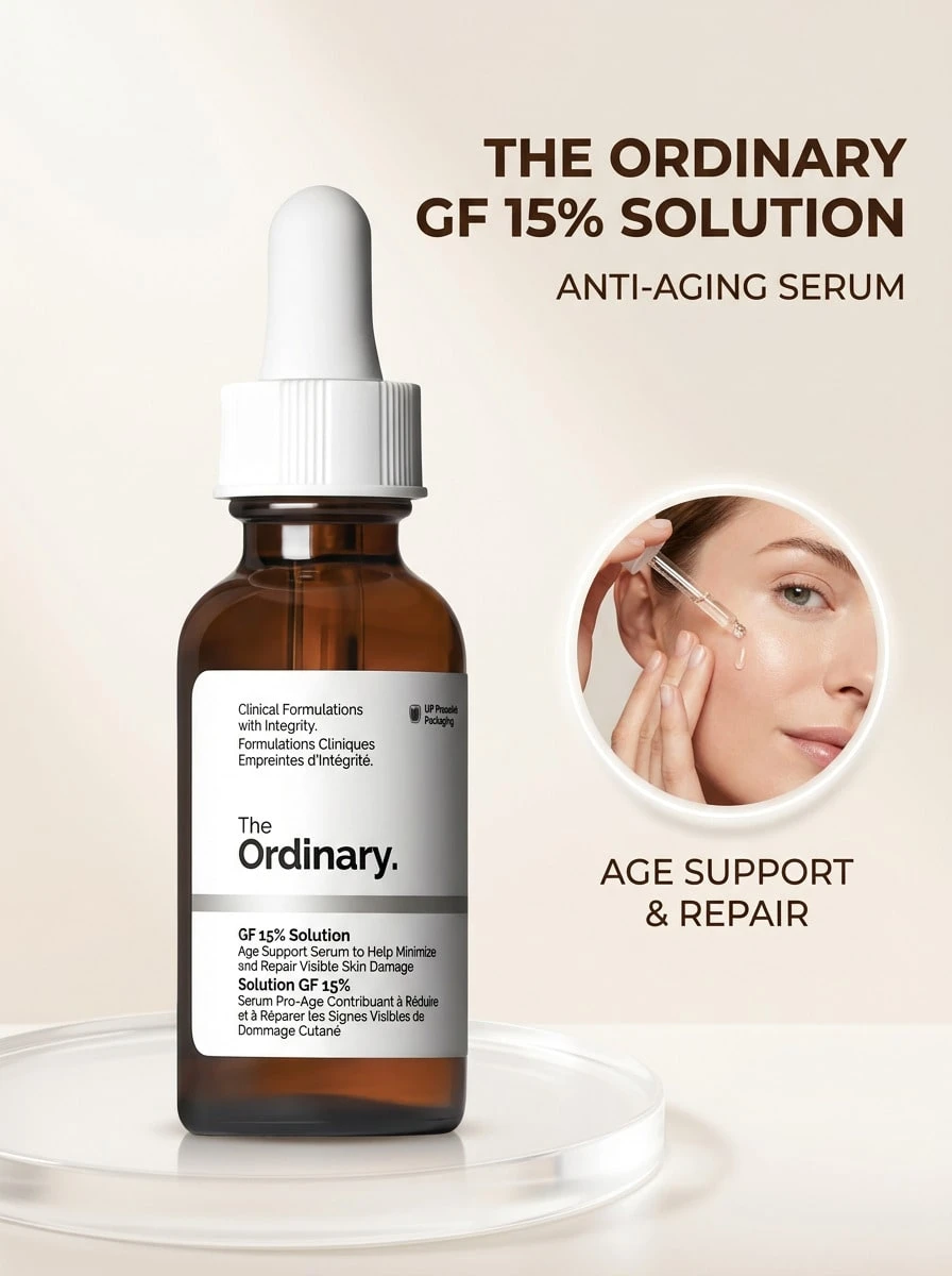 The Ordinary GF 15% Solution Serum 30 Ml - White - View 1