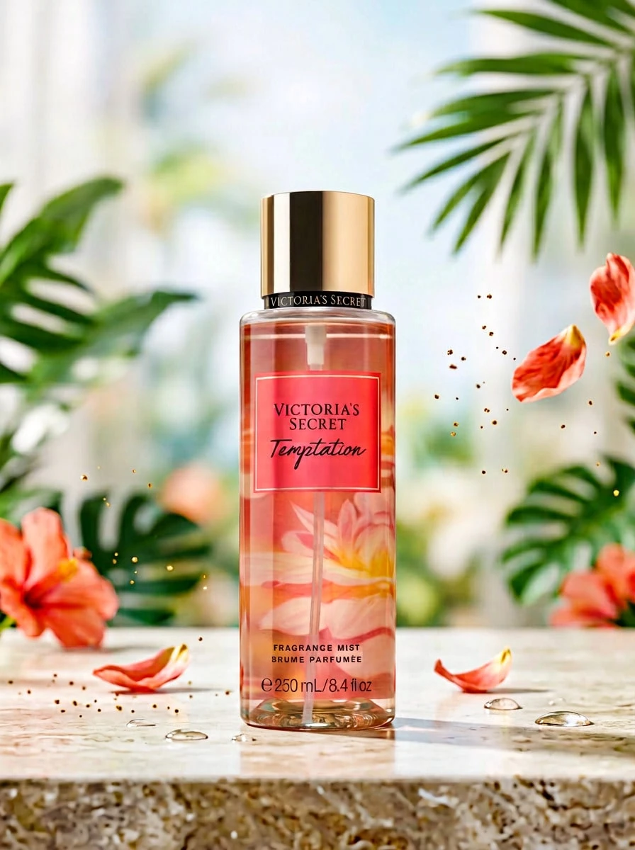 Victoria's Secret رذاذ الجسم بإغراء 250 مل - حلو - مشاهدة 1
