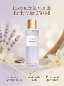 Victoria's Secret Lavender & Vanilla Body Mist 250 Ml - Floral - View 5