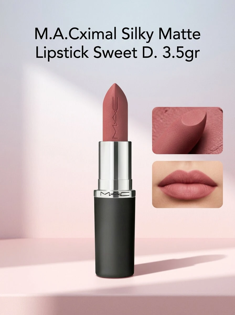 MAC M.A.Cximal Silky Matte Lipstick Sweet D. 3.5gr - Sweet Deal - View 1
