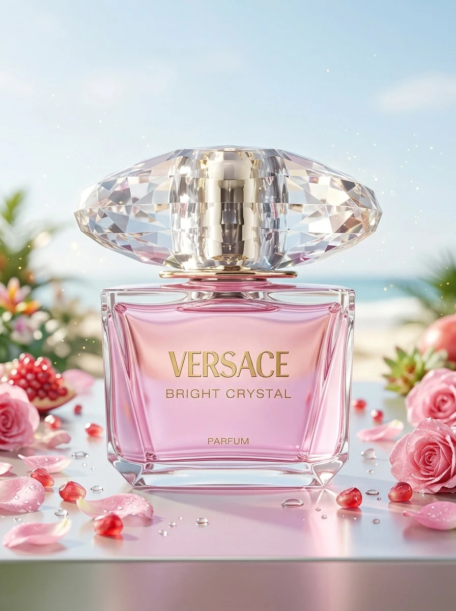 Versace Bright Crystal Eau De Parfum 90 Ml - Floral - View 1