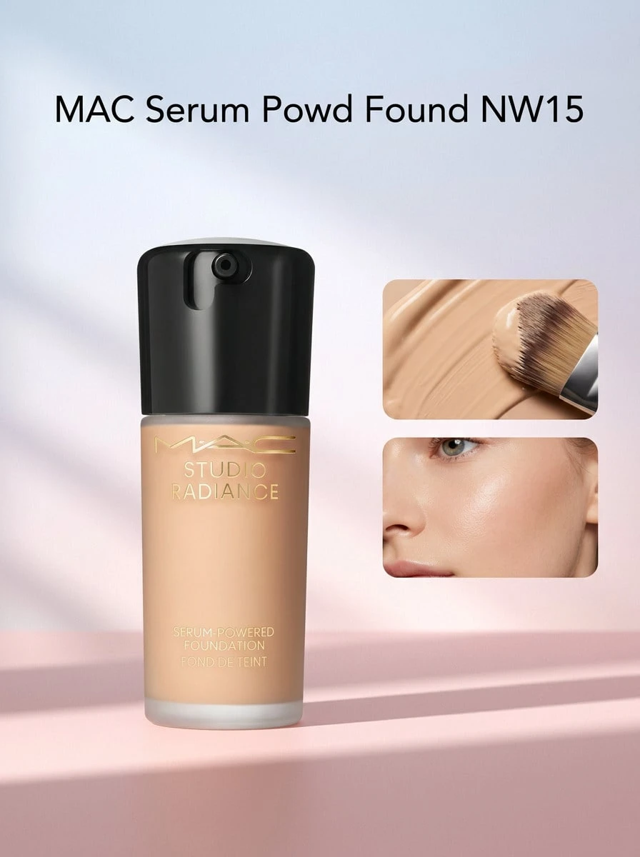 MAC Serum Powd Found NW15 - Multicolor - View 1