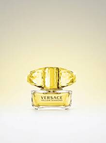 Versace عطر إيدي تواليت بنكهة الماس الأصفر 50 مل - رسم الزهر - مشاهدة 2