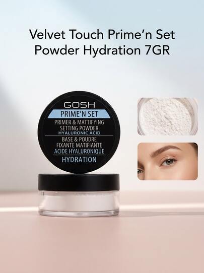 GOSH Velvet Touch Prime'n Set pudră hidratantă 7GR