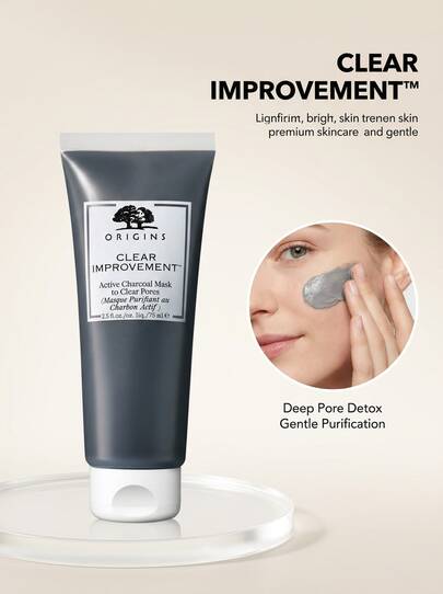 Origins Clear Improvement Active Charcoal Mask To Clear Pores 75 Ml