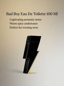 Carolina Herrera Bad Boy Eau De Toilette 100 Ml - Woody & Earthy - View 5