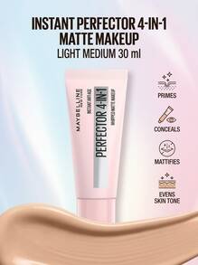 Maybelline Instant Perfector 4-In-1 Matte Foundation Light Medium 30 Ml – Foundation, Whipped Matte Finish, For Women, Light Medium, Suitable For Daily Makeup Routine - Light Medium - View 2