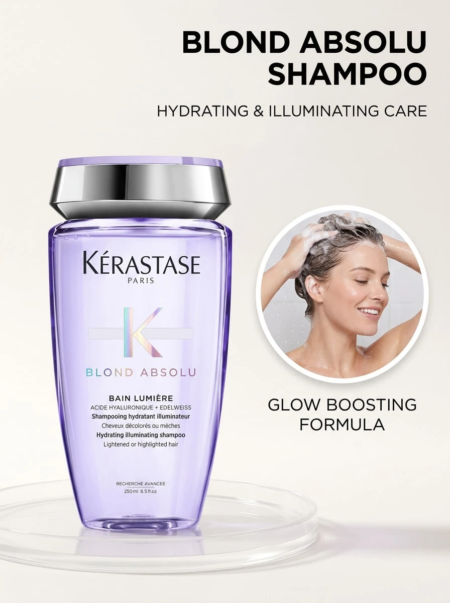 Kérastase Kerastase Shampoo Bain Lumiere 250ml - Clear - View 1