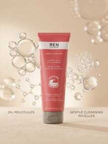 REN Clean Skincare Perfect Canvas Clean Jelly Oil Cleanser 100 Ml - White - View 2