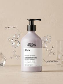 L'Oréal Professionnel Serie Expert Silver Shampoo 500 Ml - Silver - View 2
