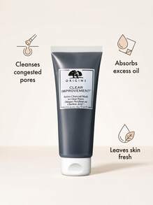 Origins Clear Improvement Active Charcoal Mask To Clear Pores 75 Ml - White - View 3