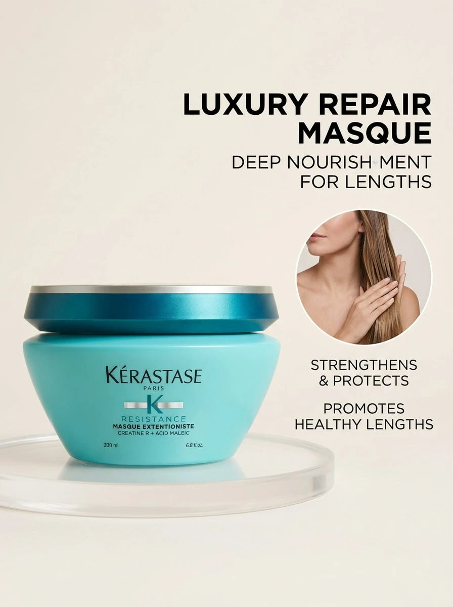 Kérastase Kerastase Resistance Masque Extentioniste 200 Ml - White - View 1