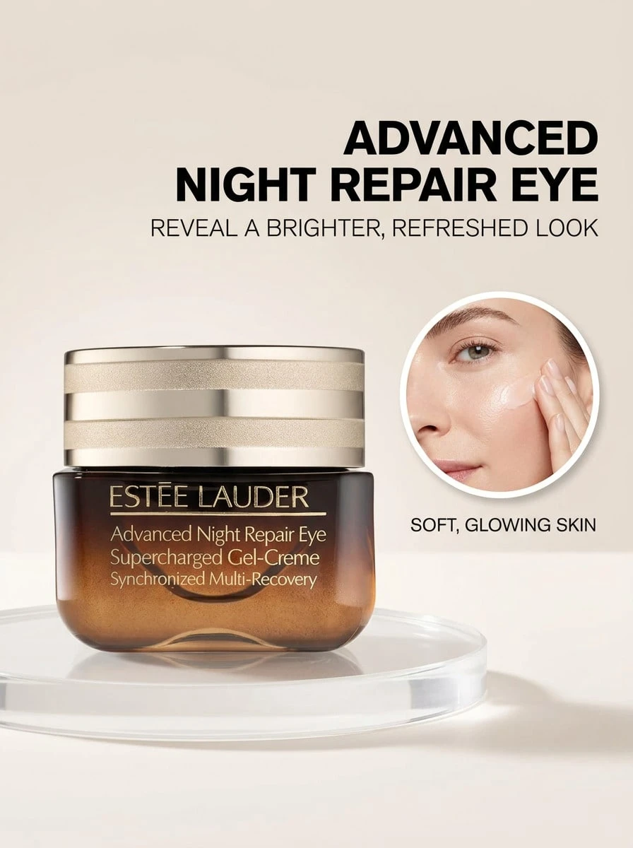 Estée Lauder Advanced Night Repair Eye Supercharged Gel-Creme 15 Ml - Coffee Brown - View 1