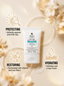 Kiehl's Ultra Light Daily UV Defense Aqua Gel SPF 50 30 Ml - Clear - View 3