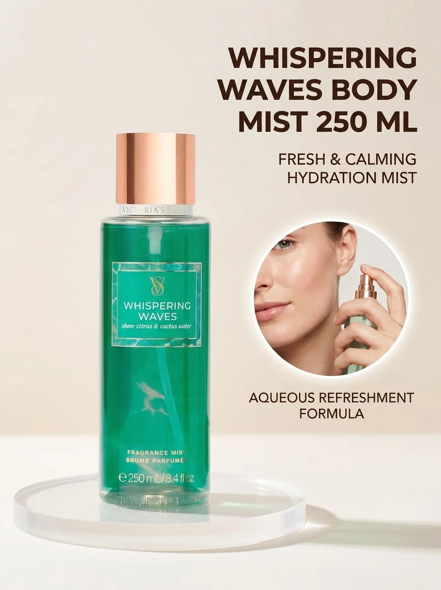 Victoria's Secret Whispering Waves Body Mist 250 Ml - Whispering Waves - View 1