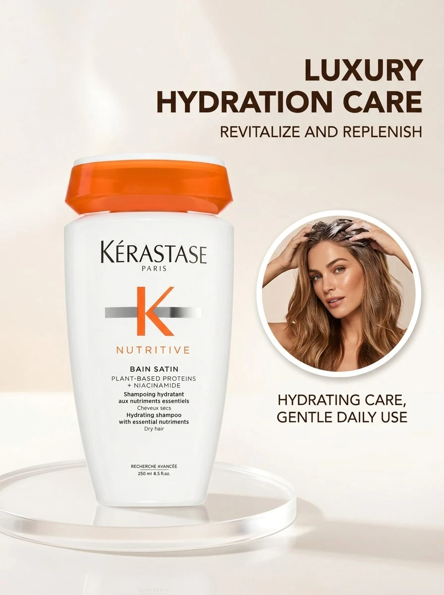 Kérastase Nutritive Bain Satin Shampoo 250 Ml - Clear - View 1