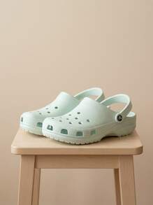Crocs CLASSIC CLOG Women Sport Sandals Lightweight Adjustable Comfortable Walking Summer Beach 10001-3YF - Like Tint - View 1