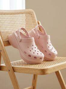 Crocs أحذية نسائية قابلة للتنفس متينة مريحة للسفر والتسوق في عطلة نهاية الأسبوع 206302-6UR - كوارتز - مشاهدة 1
