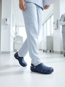 Crocs سابوت كلاسيكي U - Navy - مشاهدة 2