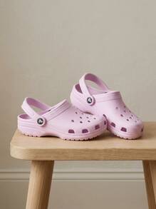 Crocs CLASSIC CLOG Women Clogs Easy To Match Classic Lightweight Daily Casual Weekend 10001-6ZW - Pink Milk - View 1