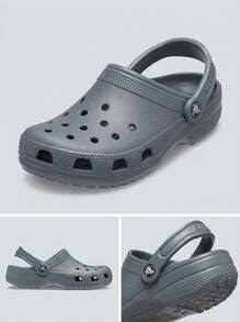Crocs Men Sport Sandals Cushioned Durable Easy To Match Vacation Weekend Travel 10001-0Z3 - Concrete - View 3