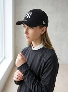 New Era 59FIFTY Sports Caps Durable Ventilated Lightweight Outdoor Daily Beach Black 60312393 - Black - View 2